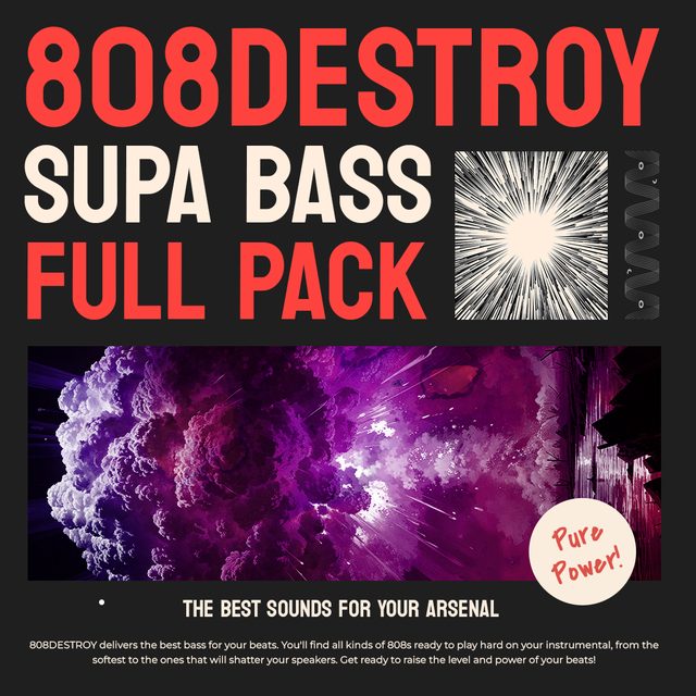 808DESTROY - Supa Bass Full Pack