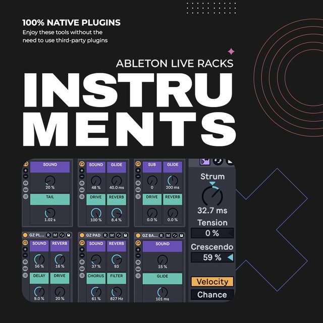INSTRUMENTS - Ableton Live Racks