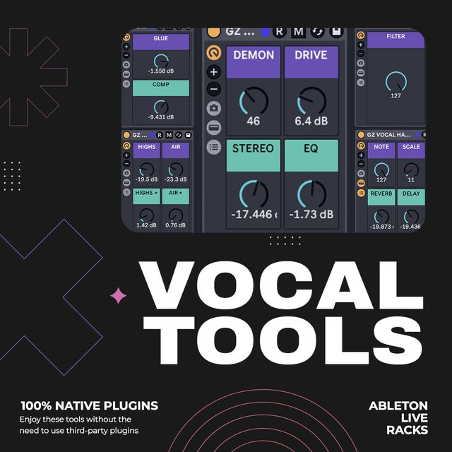VOCAL TOOLS - Ableton Live Racks