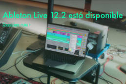 Página oficial de Ableton Live 12 mostrando opción de descarga gratuita y legal