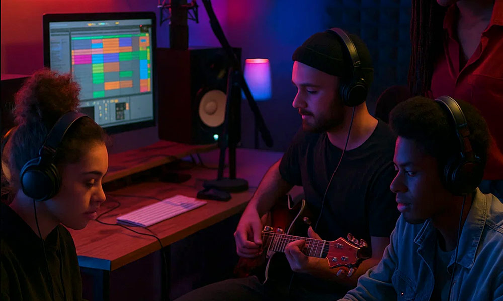 Usuario usando Ableton Live 12 de forma segura por descargarlo desde el sitio oficial de Ableton