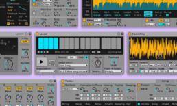 Cadena de efectos creada solo con plugins nativos de Ableton Live para producción profesional