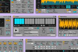 Cadena de efectos creada solo con plugins nativos de Ableton Live para producción profesional